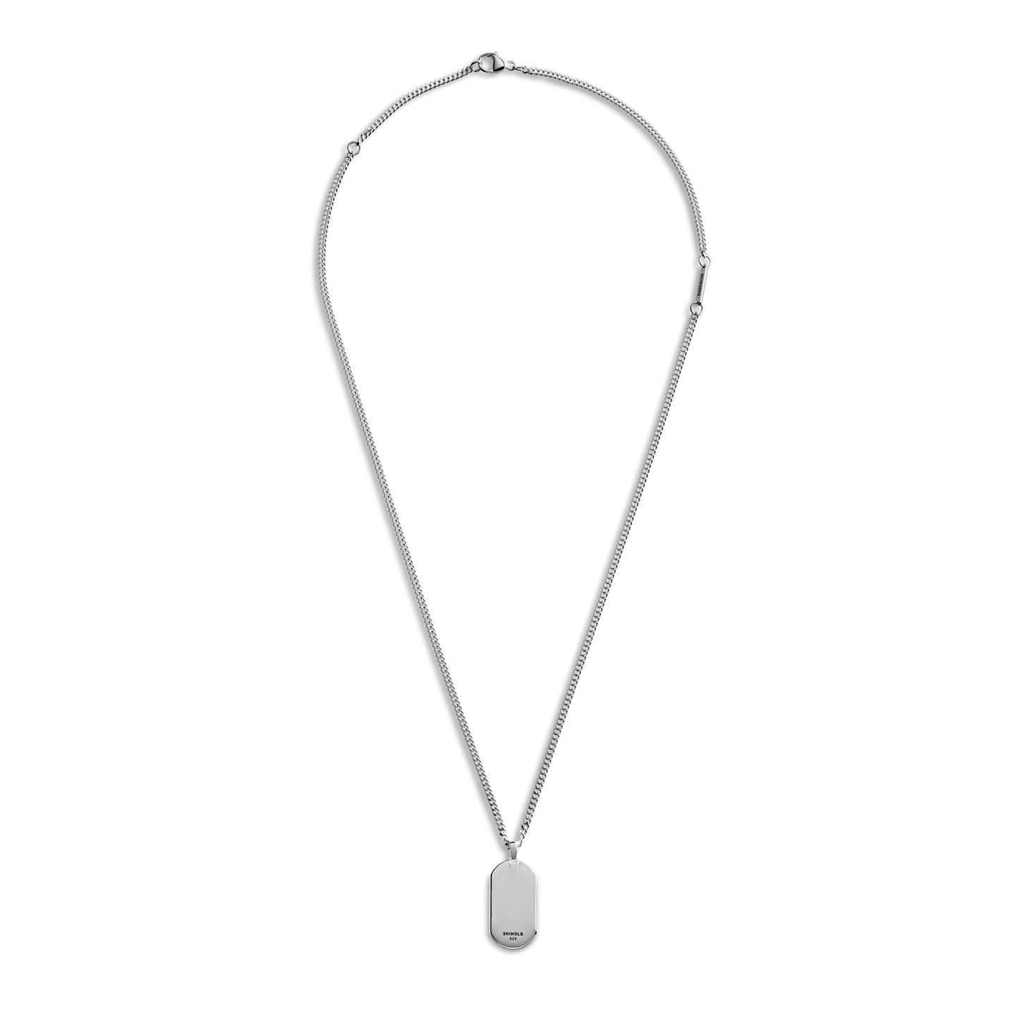 Large Petoskey Tag Necklace