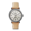 Runwell Coin Edge Watch - Silver