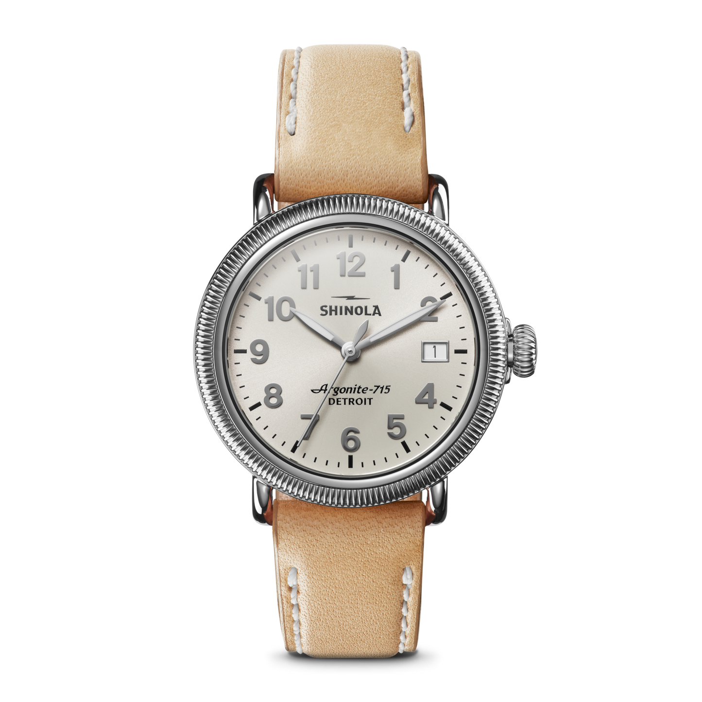 Runwell Coin Edge Watch - Silver