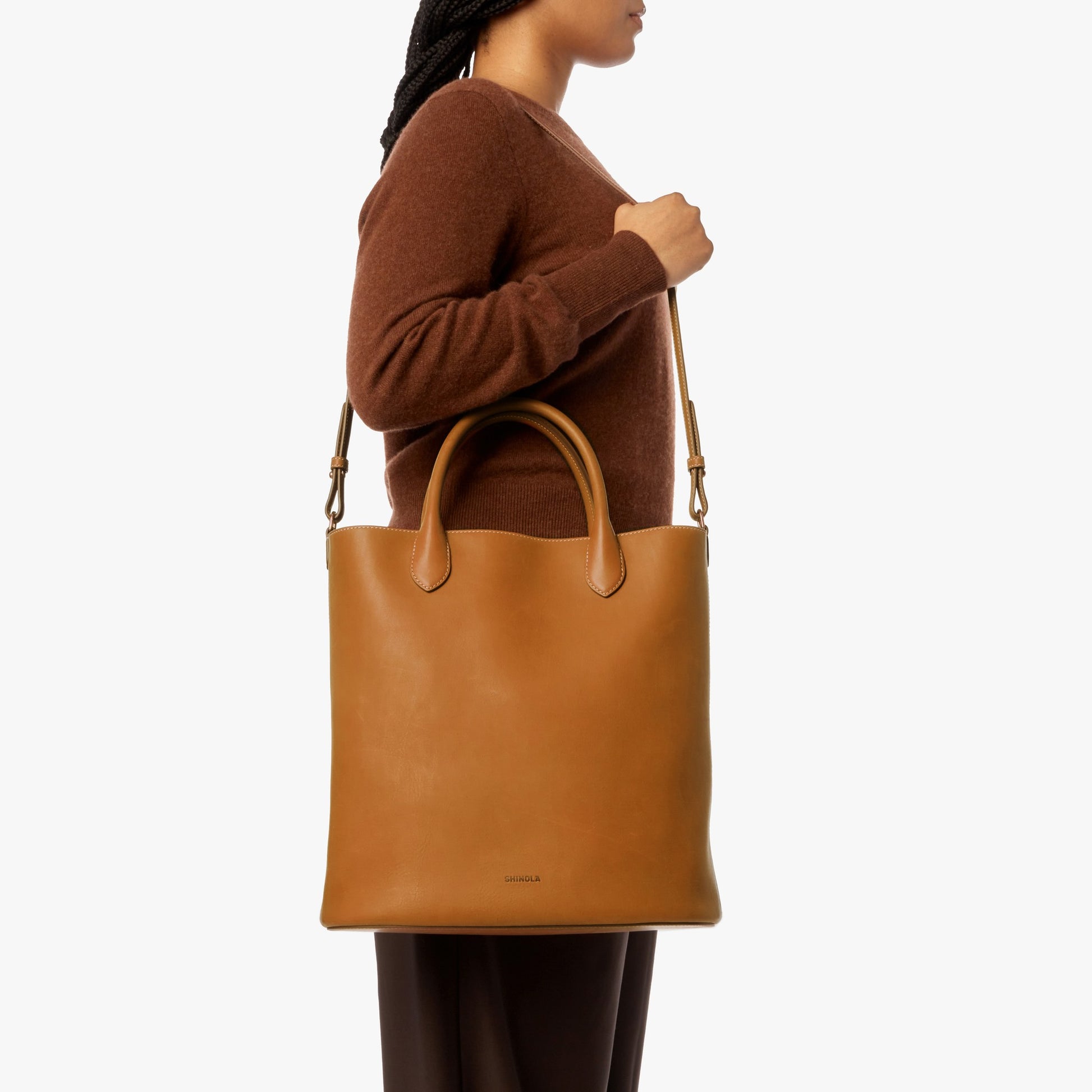 12 Hour Tote Bag - Tan