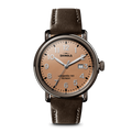 Runwell Watch - Rose Gold/Deep Brown