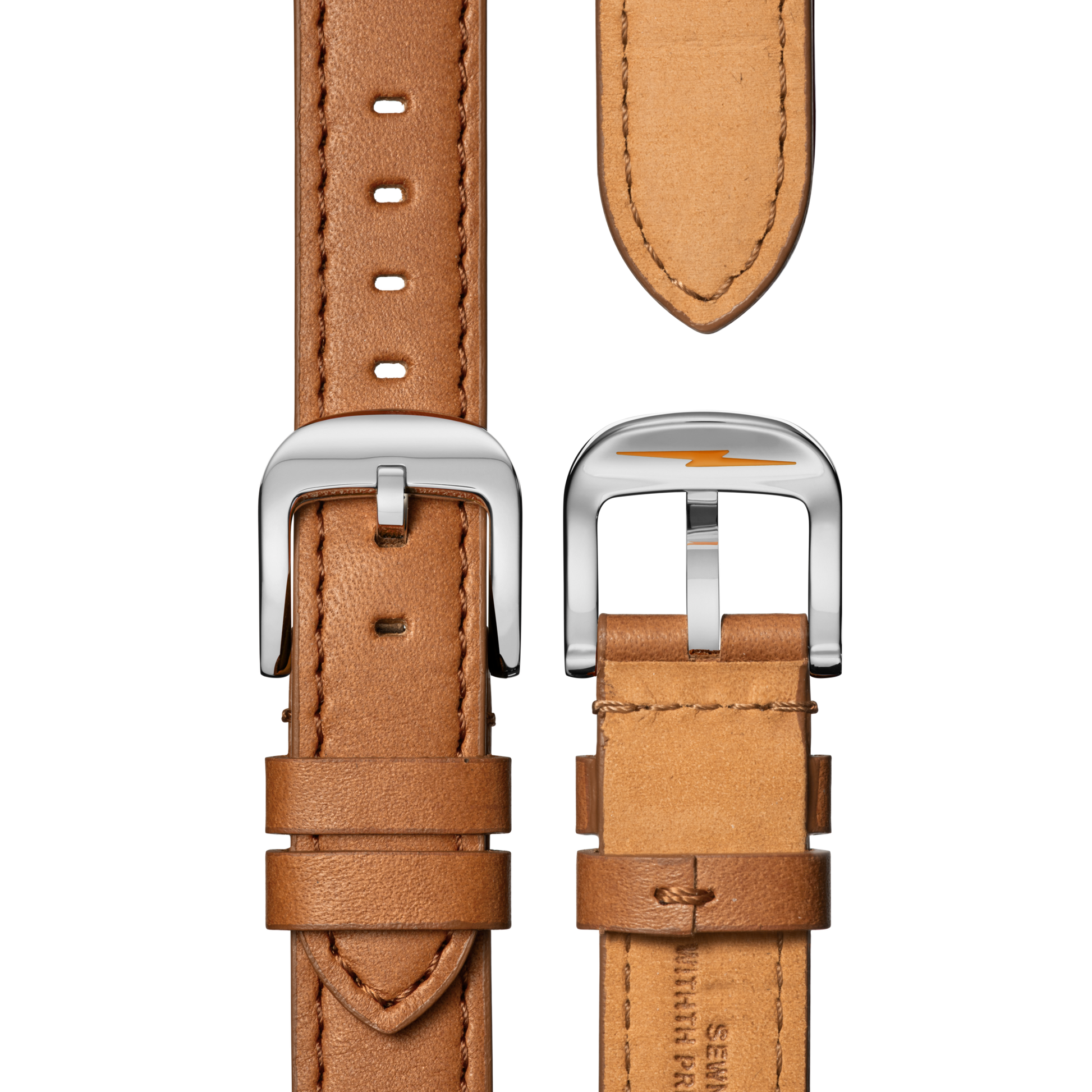 Canfield Watch - Blue Tan Leather Strap