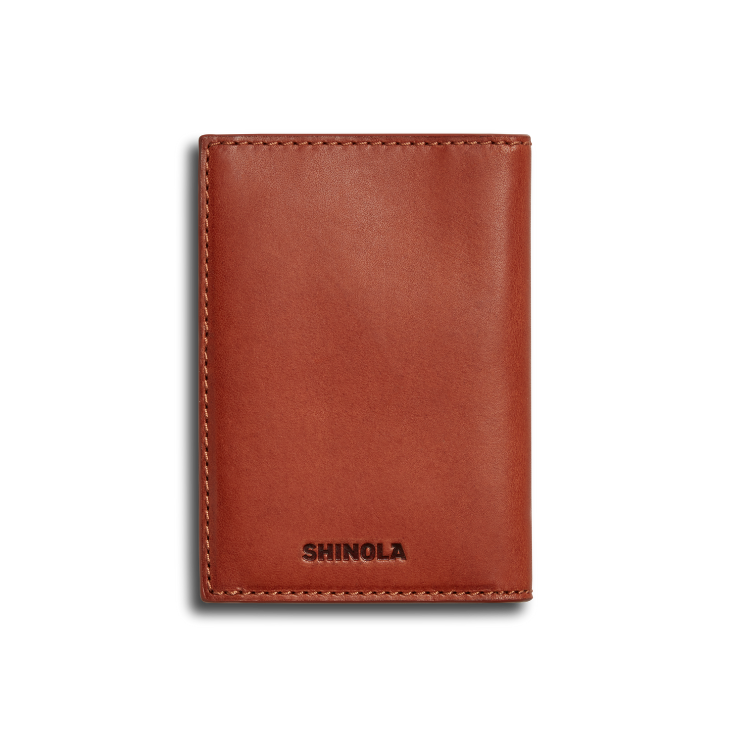 Folded Card Holder - Rust