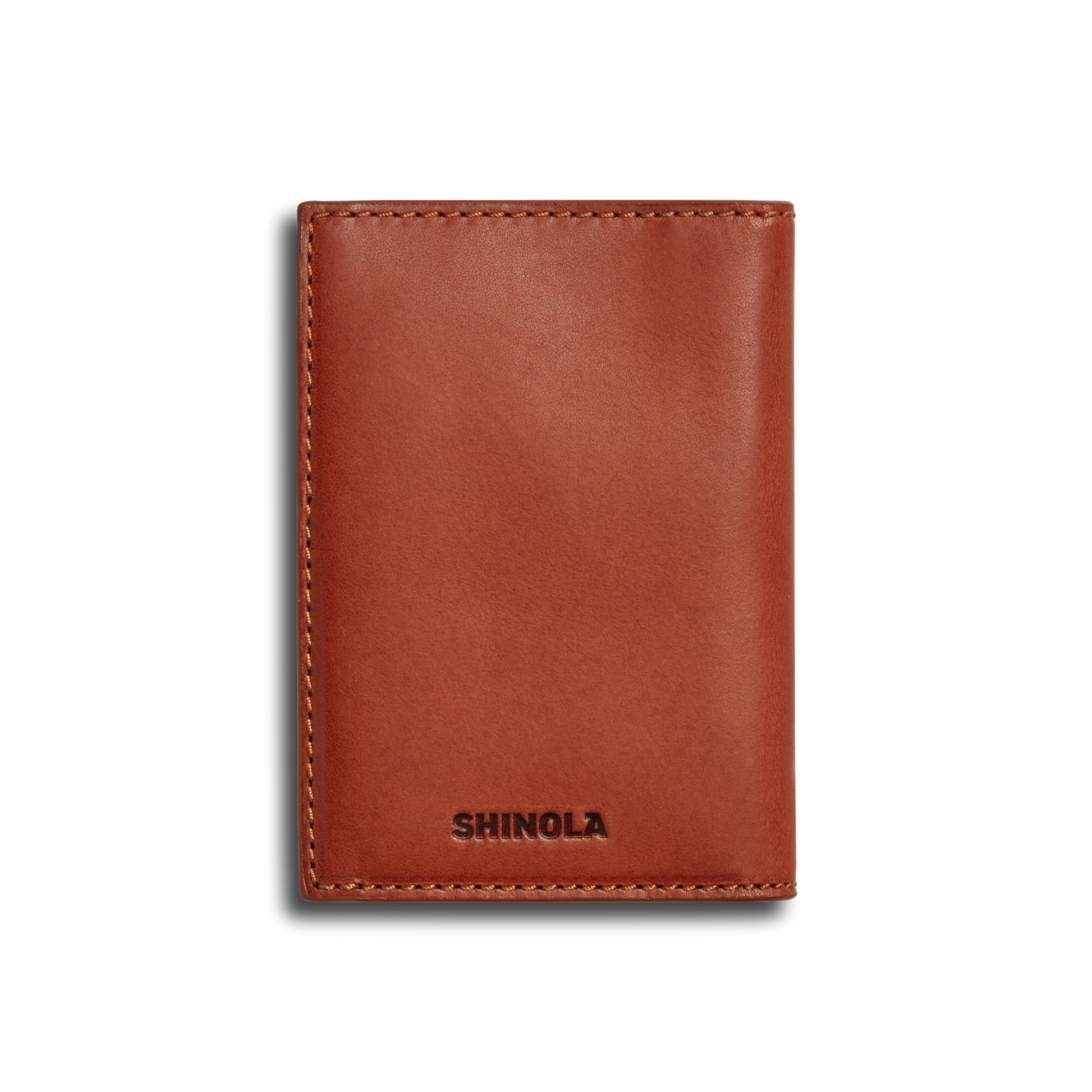 Folded Card Holder - Rust