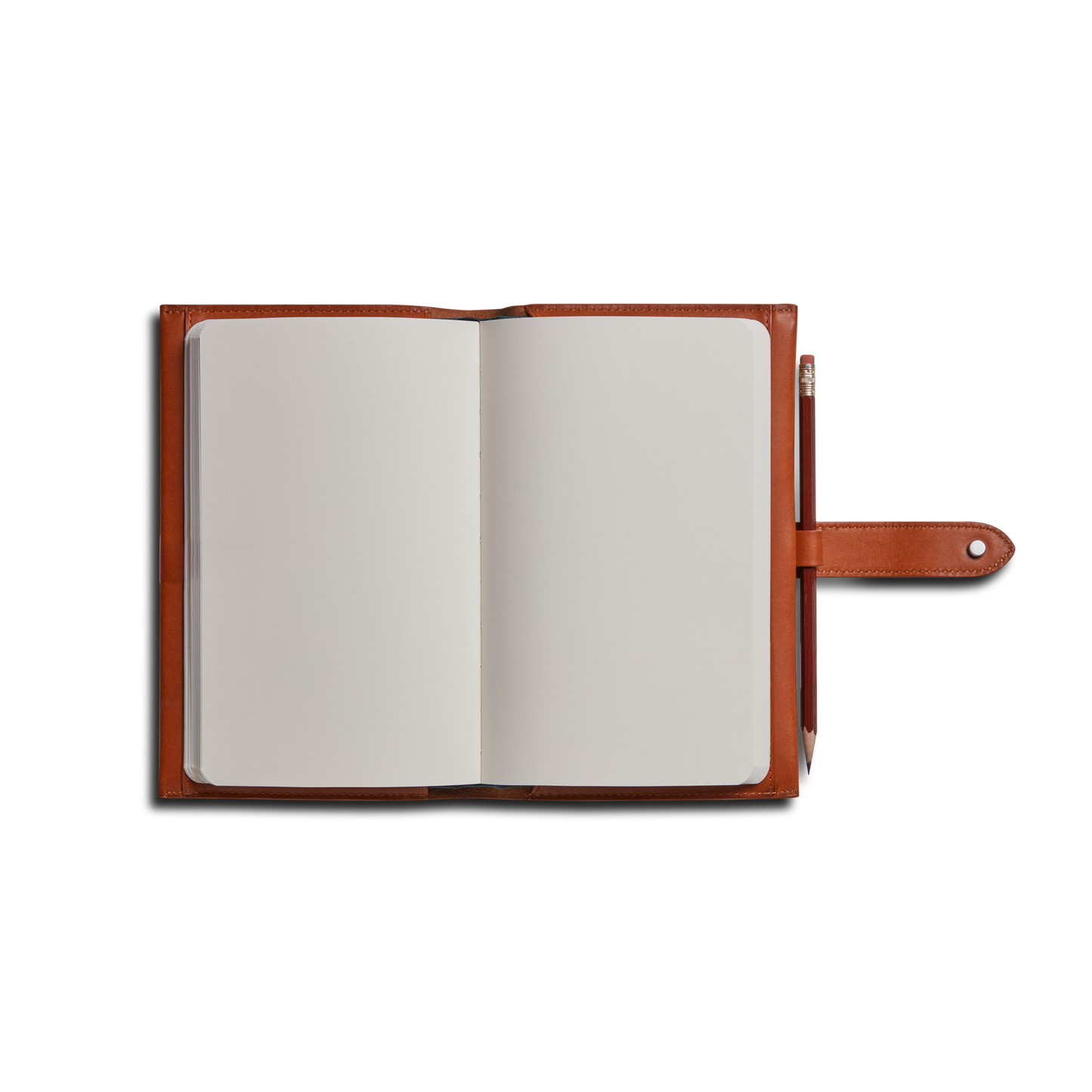 Medium Snap Journal Cover - Rust