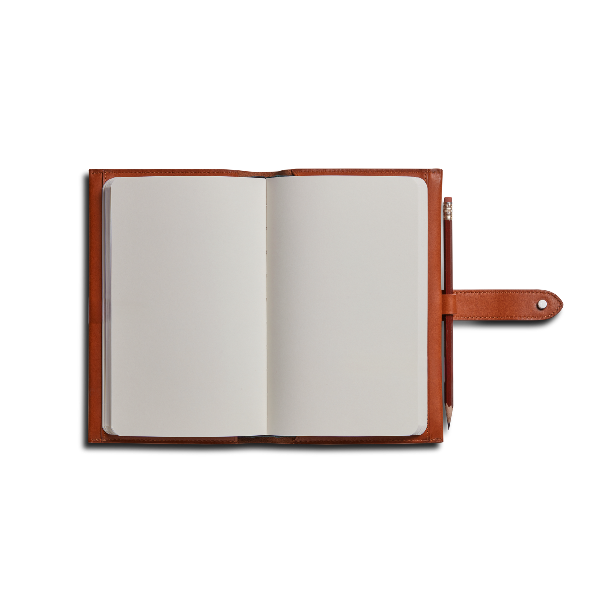 Medium Snap Journal Cover - Rust