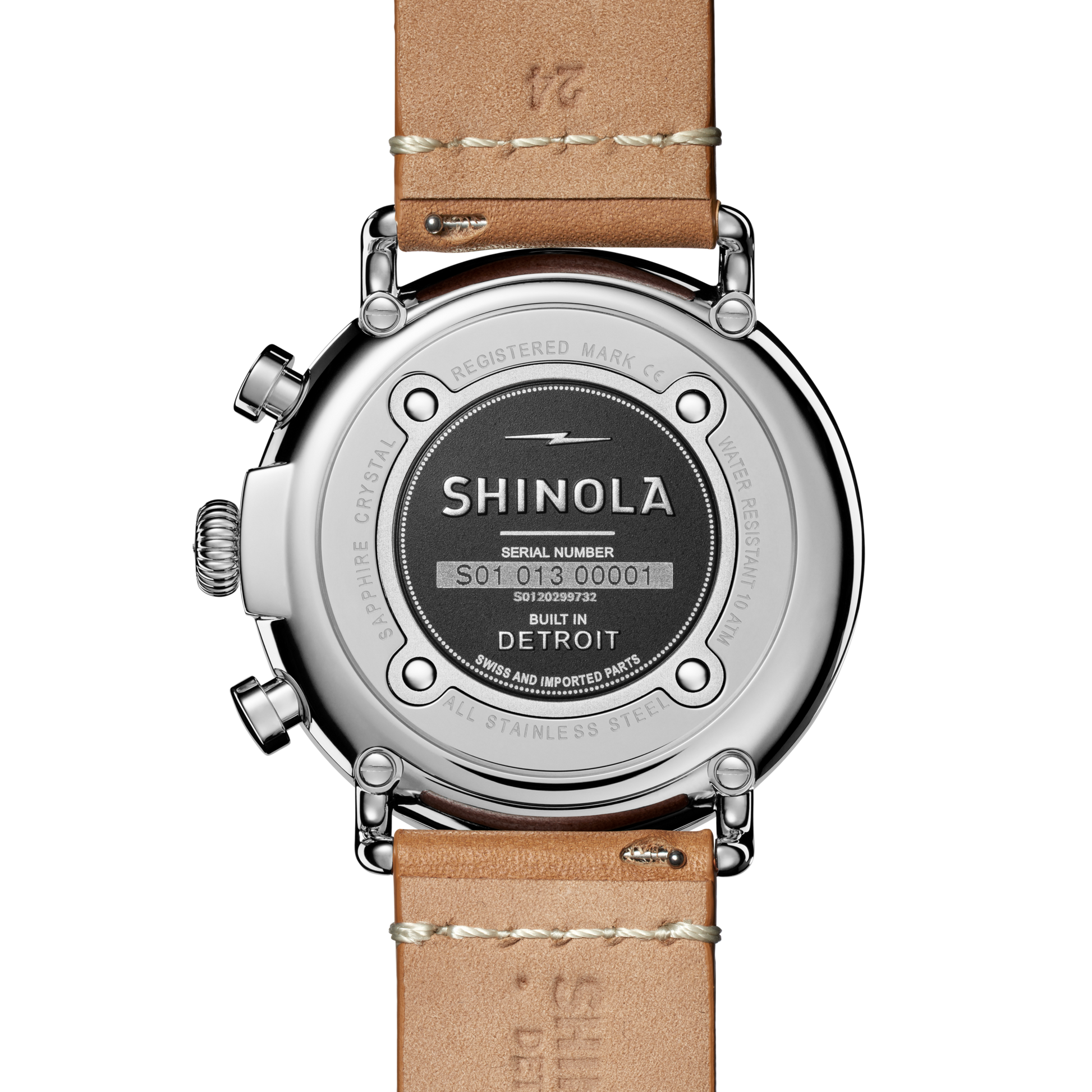 Runwell Chronograph Watch - White