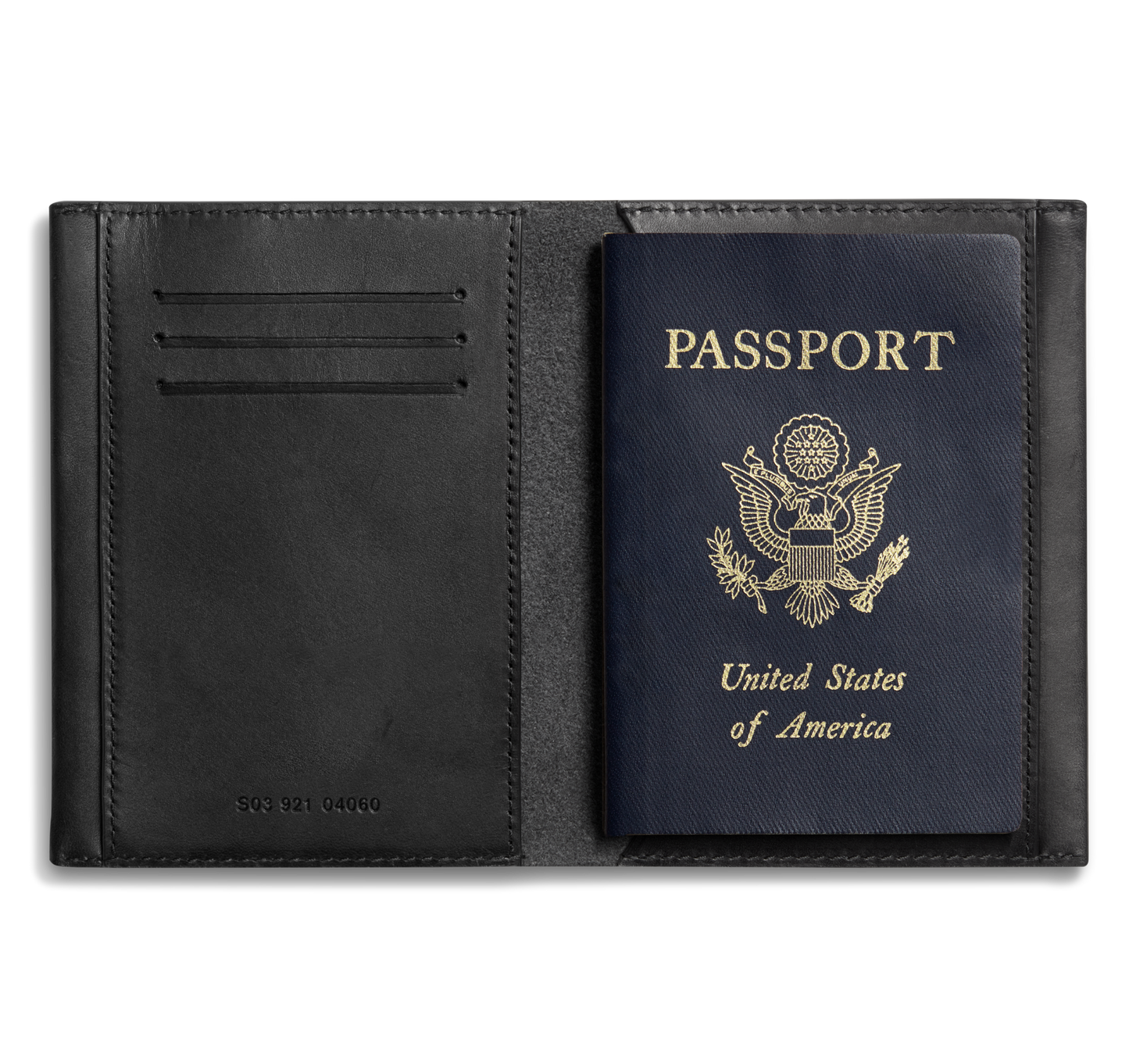 Passport Holder - Black