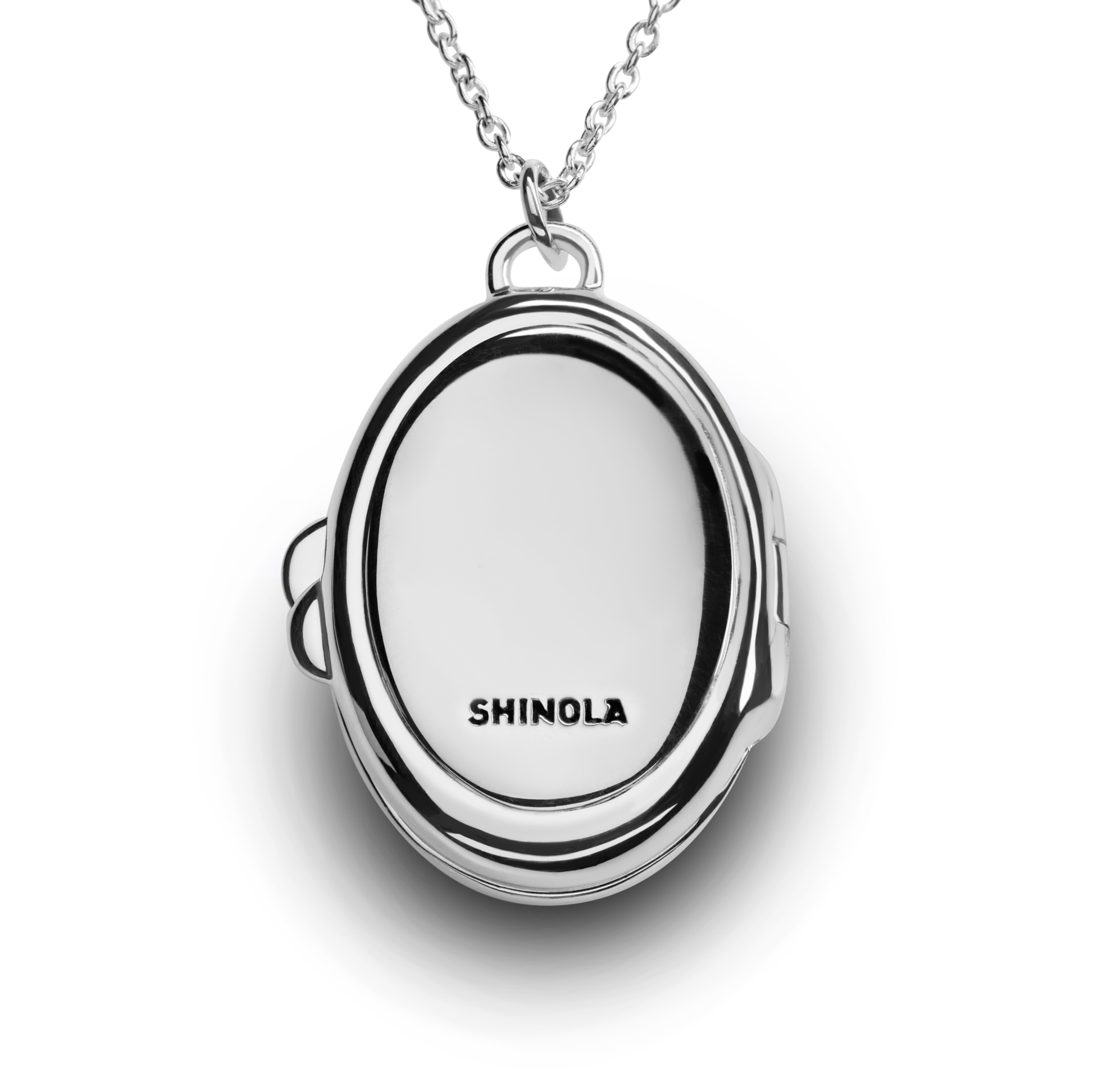 Heirloom Statement Locket Necklace - Sterling Silver