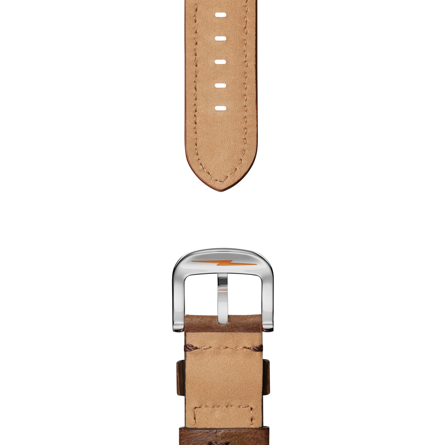 20mm British Tan Leather Watch Strap (XL) - British Tan