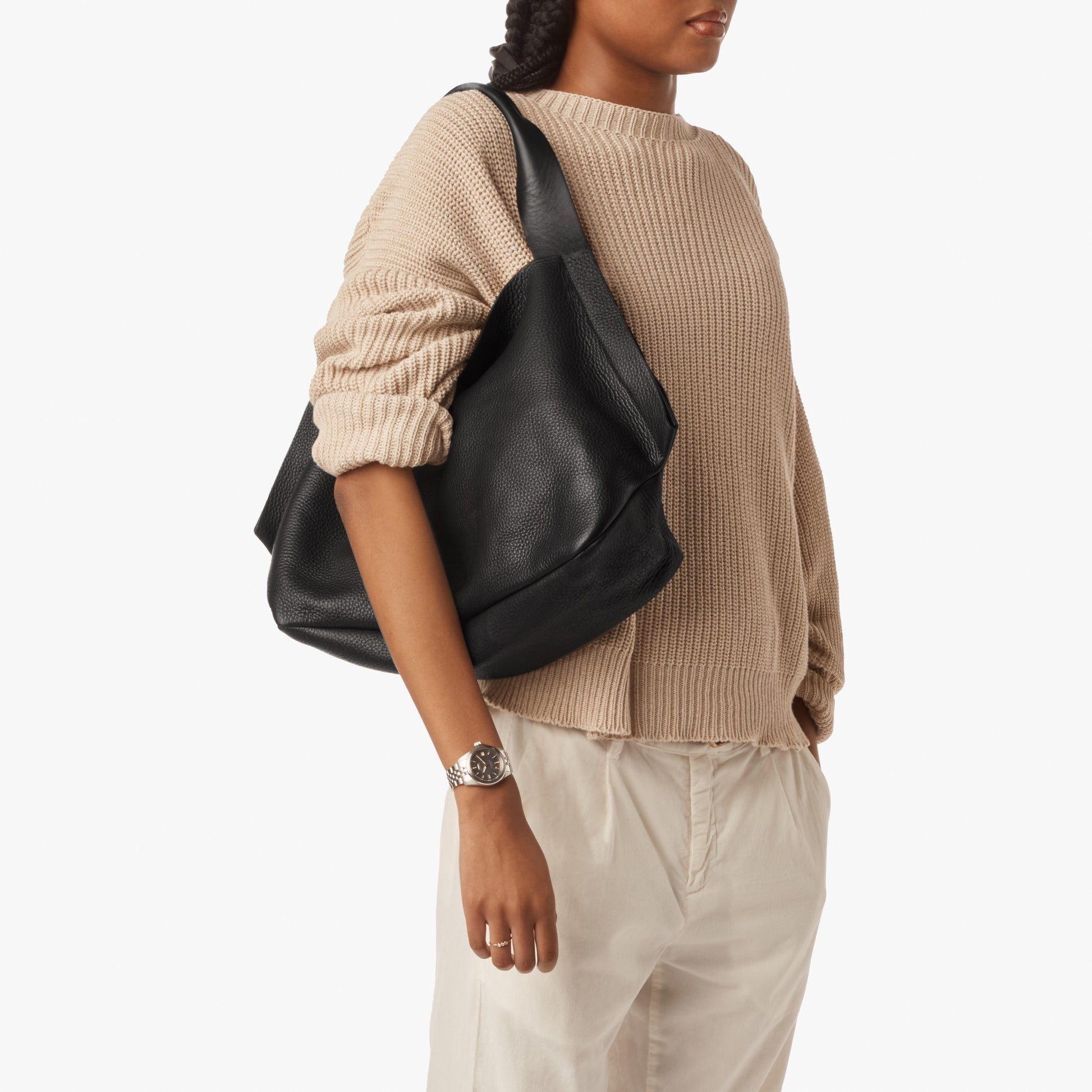 Derby Shoulder Bag - Black