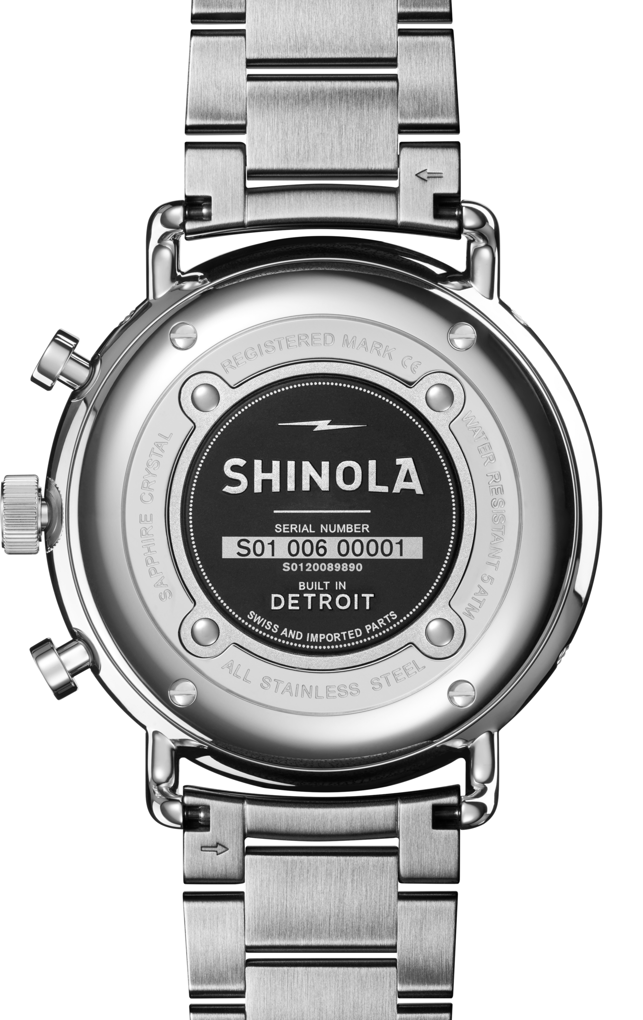Canfield Sport Chronograph Watch - Midnight Blue