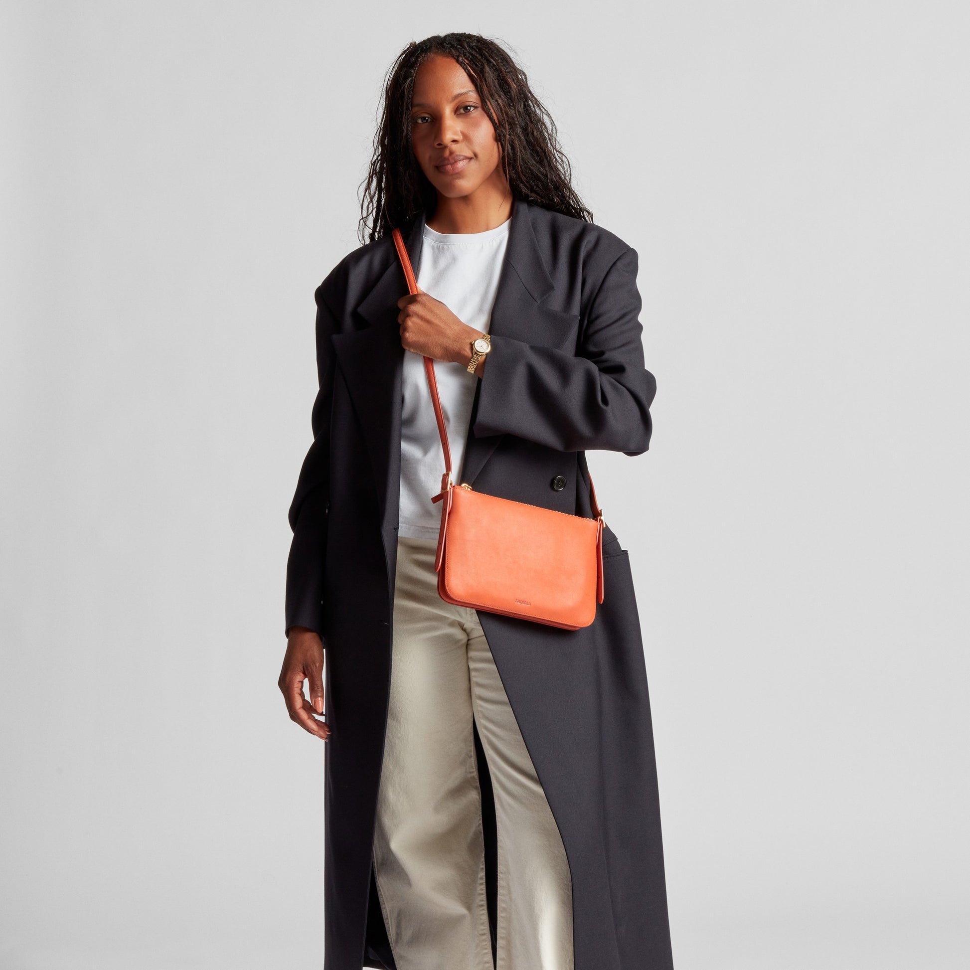 Small Bixby Crossbody - Rust