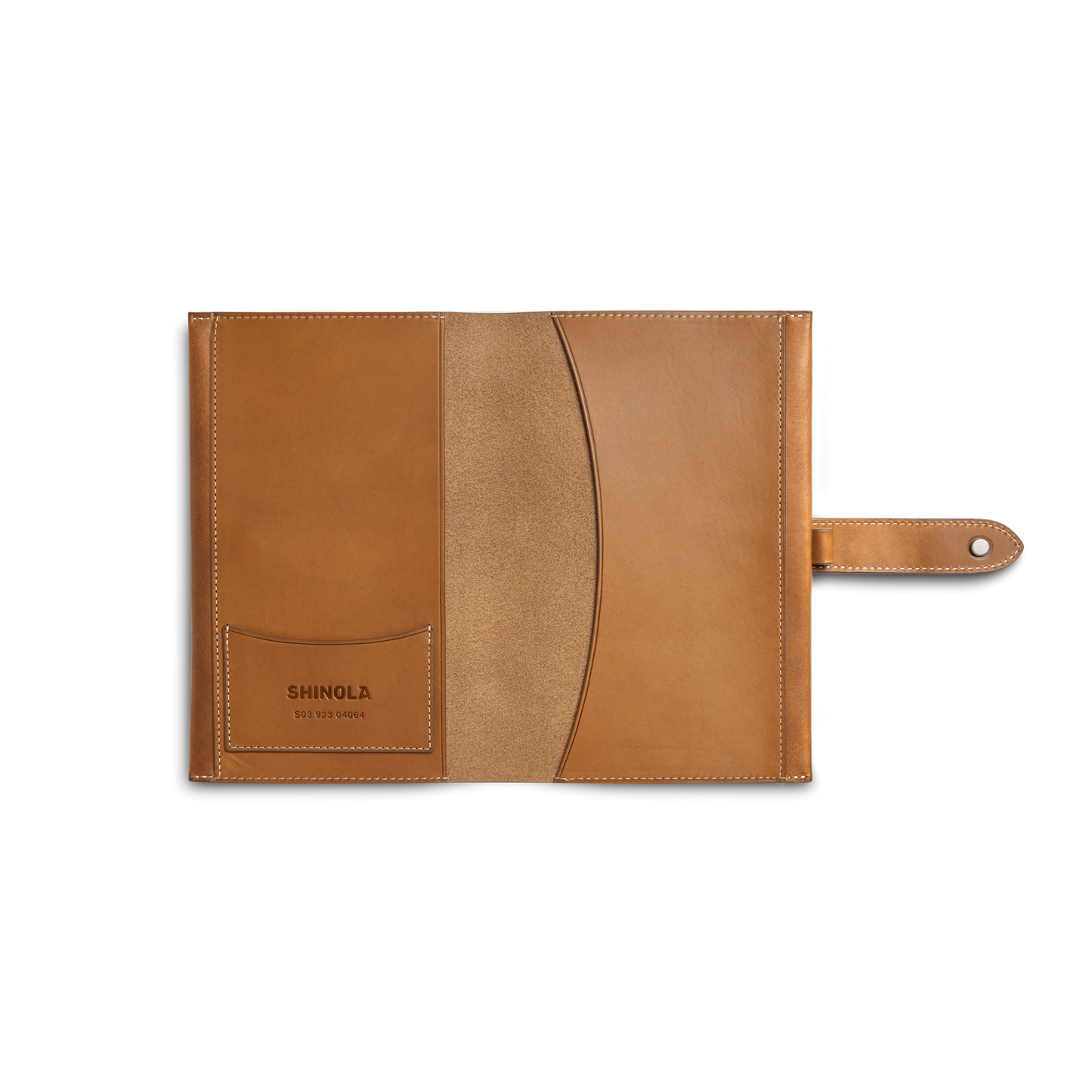 Medium Snap Journal Cover - Tan Vachetta