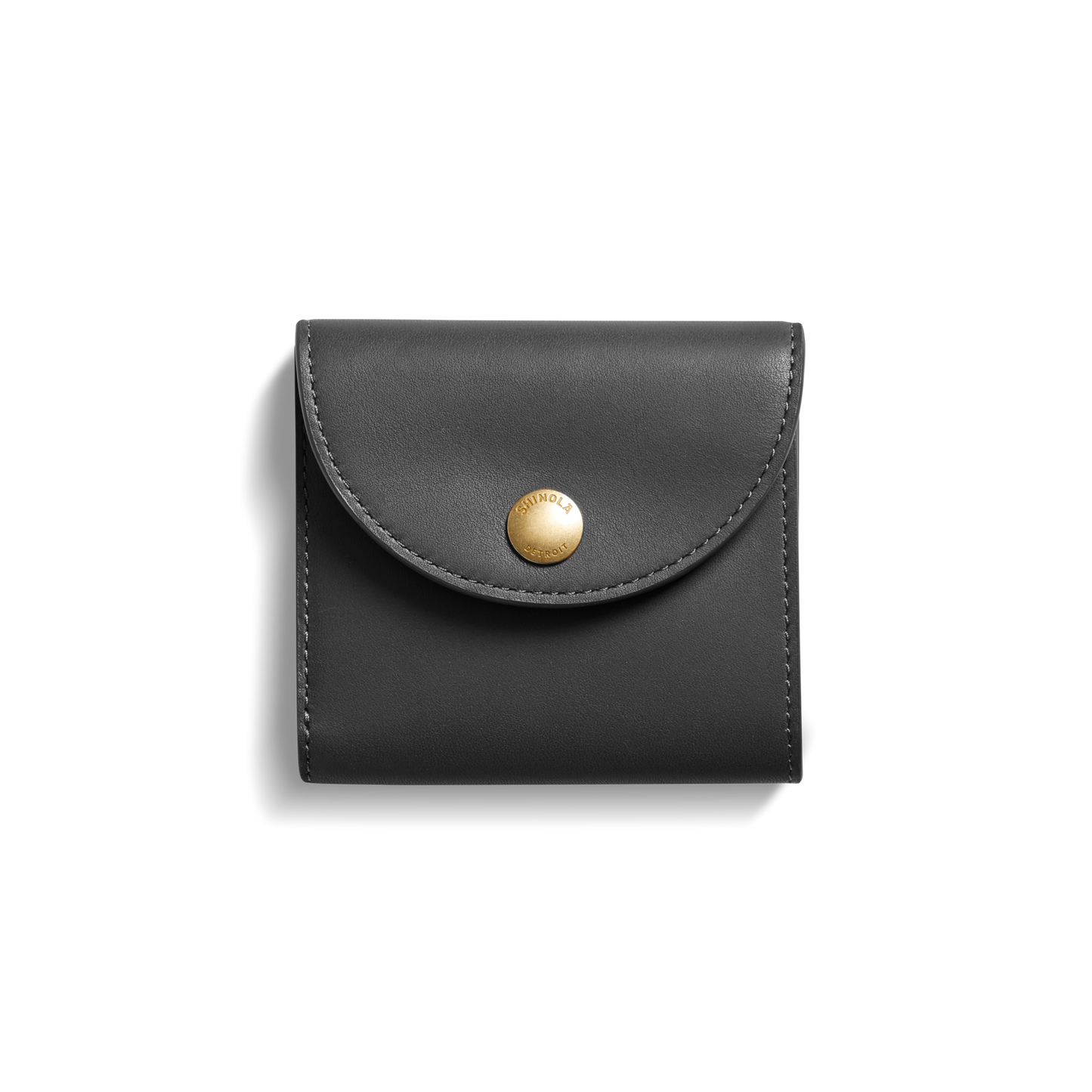 Birdy Small Snap Wallet - Black
