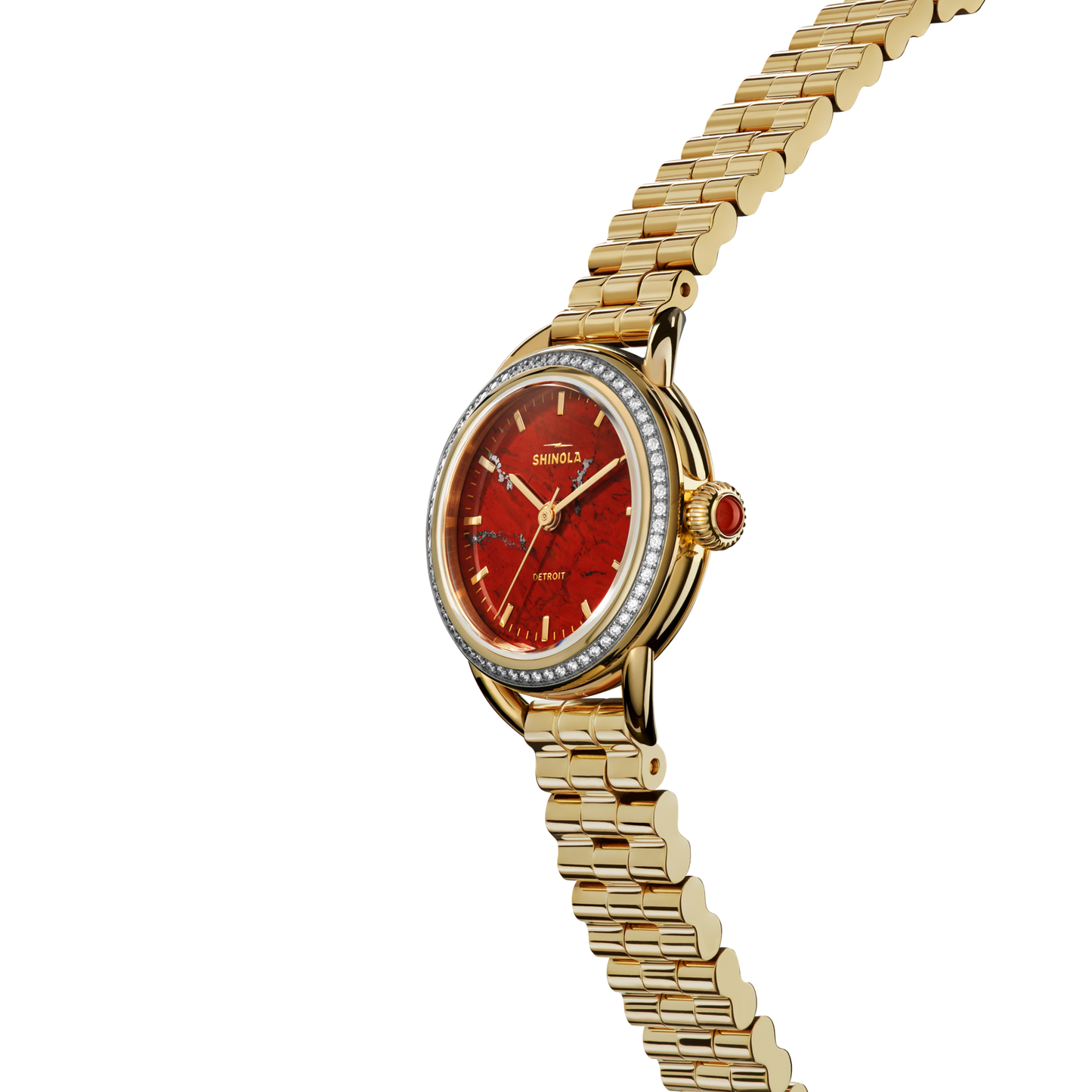 Gilda Radner Runabout Watch - Red Jasper