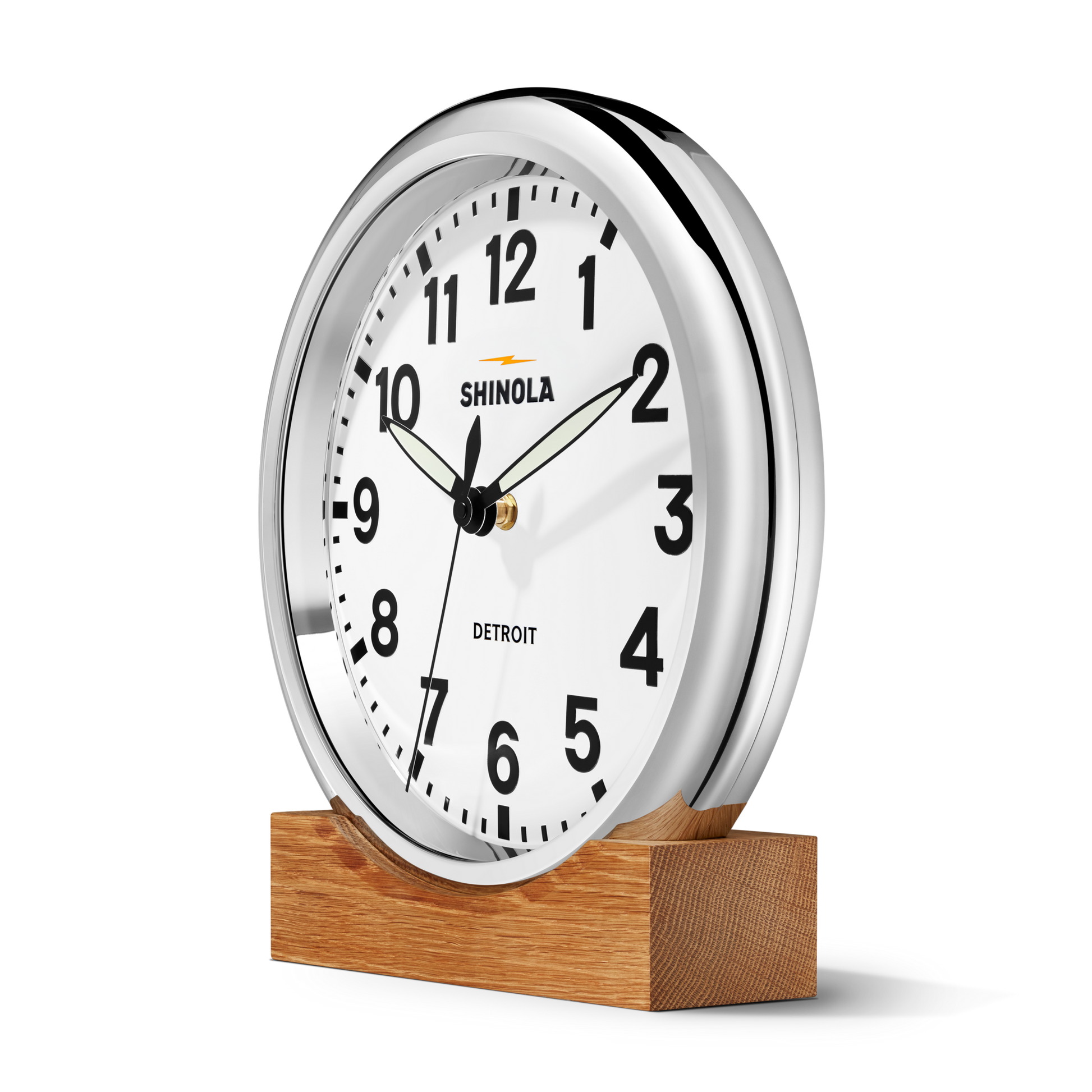 14" Runwell Clock - White