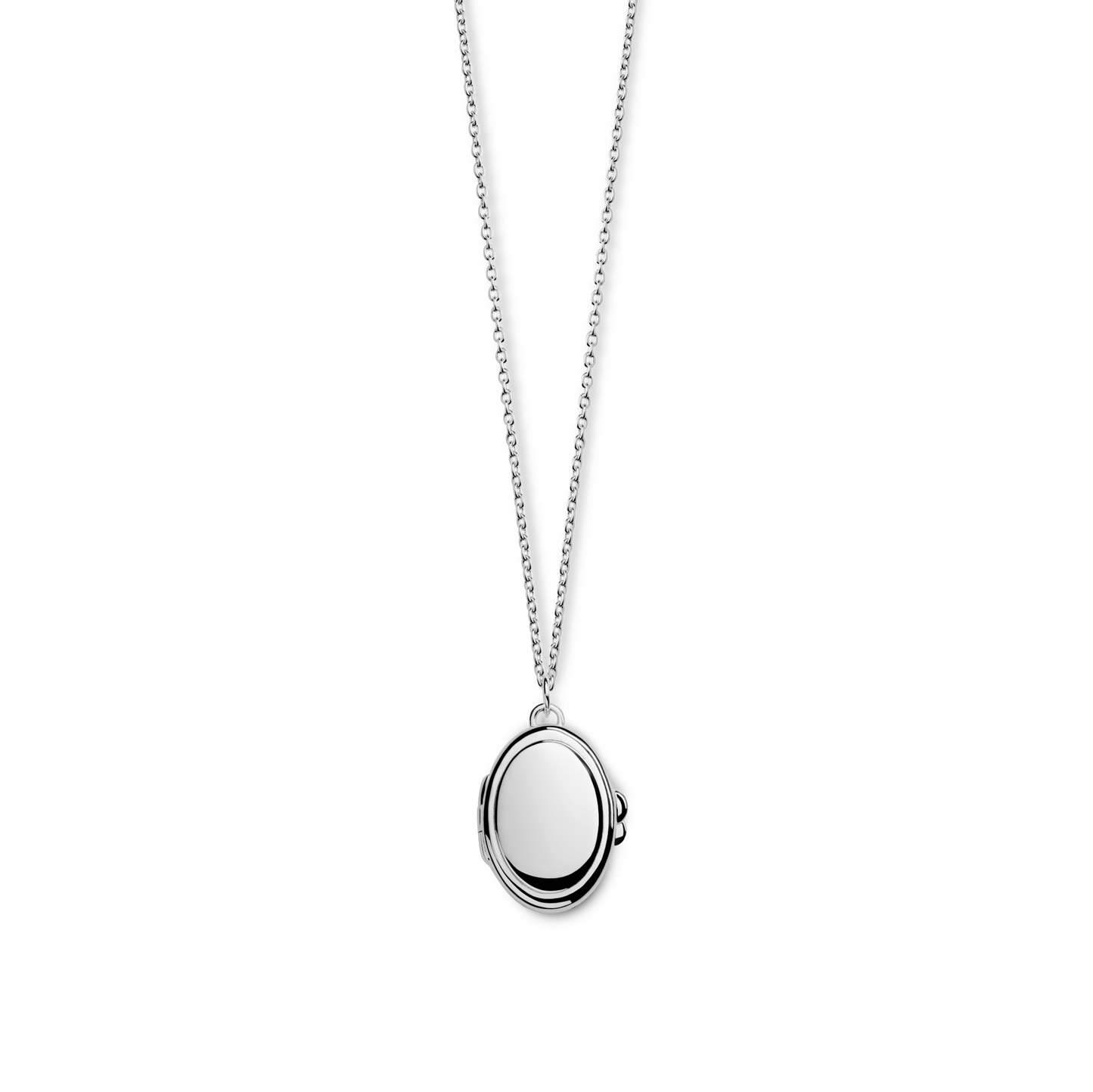 Heirloom Statement Locket Necklace - Sterling Silver