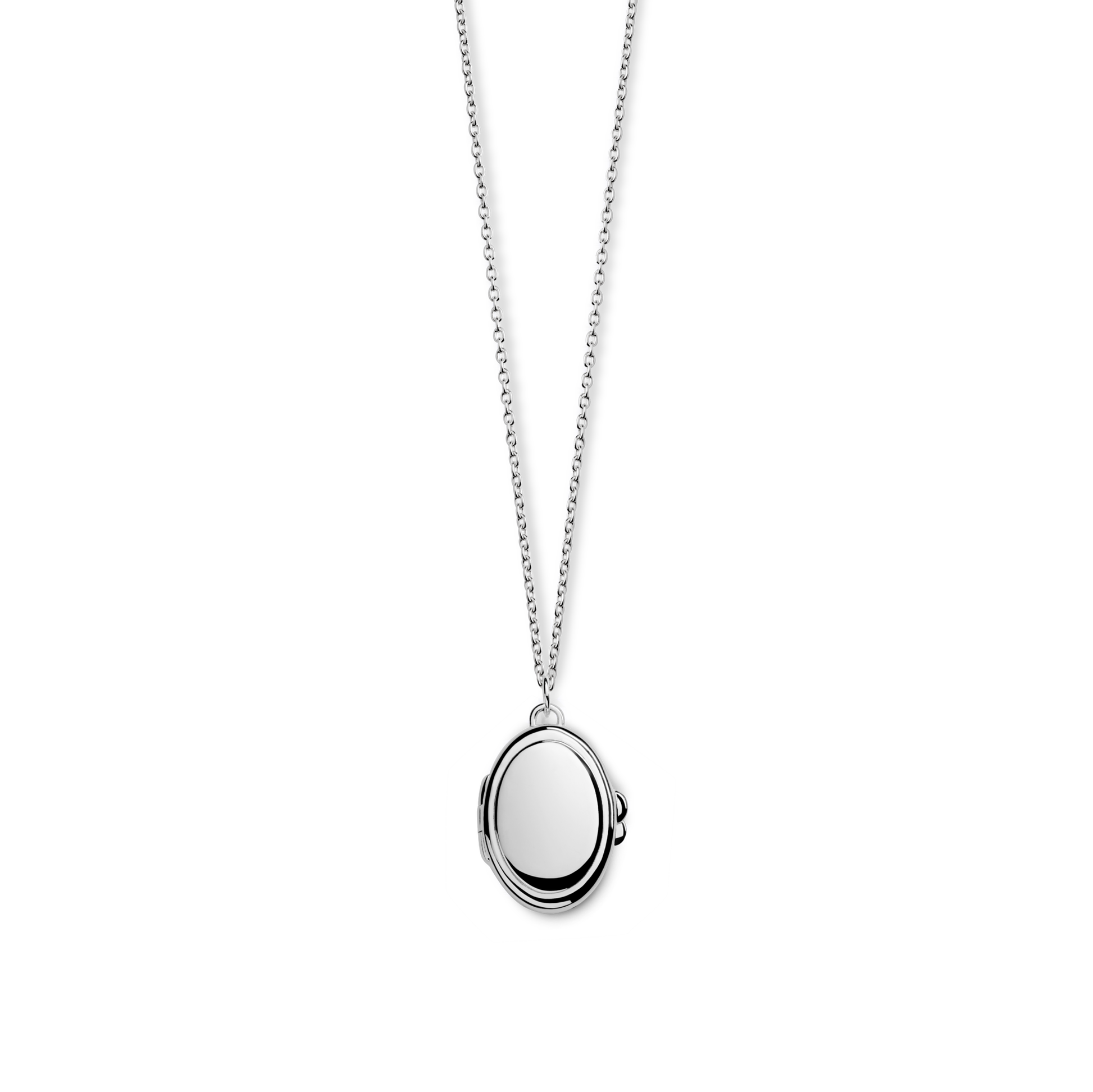 Heirloom Statement Locket Necklace - Sterling Silver