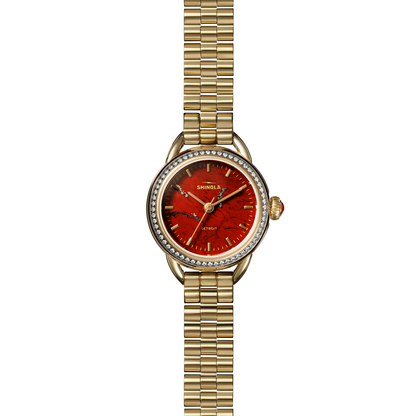Gilda Radner Runabout Watch - Red Jasper