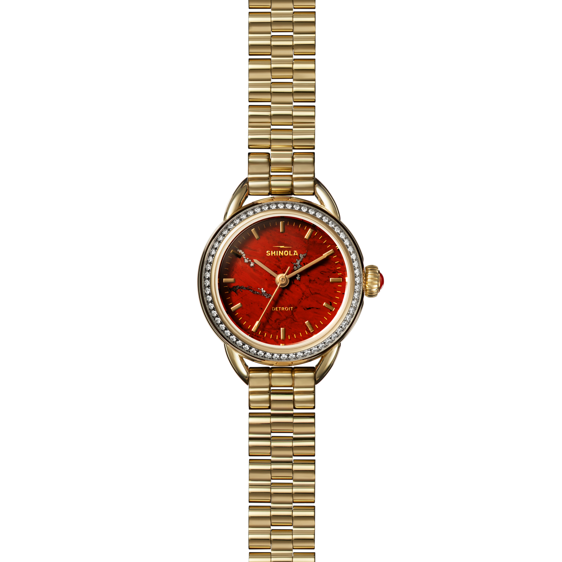 Gilda Radner Runabout Watch - Red Jasper