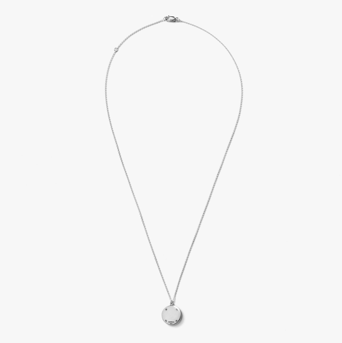 Heirloom Petoskey Pendant Necklace - Sterling Silver