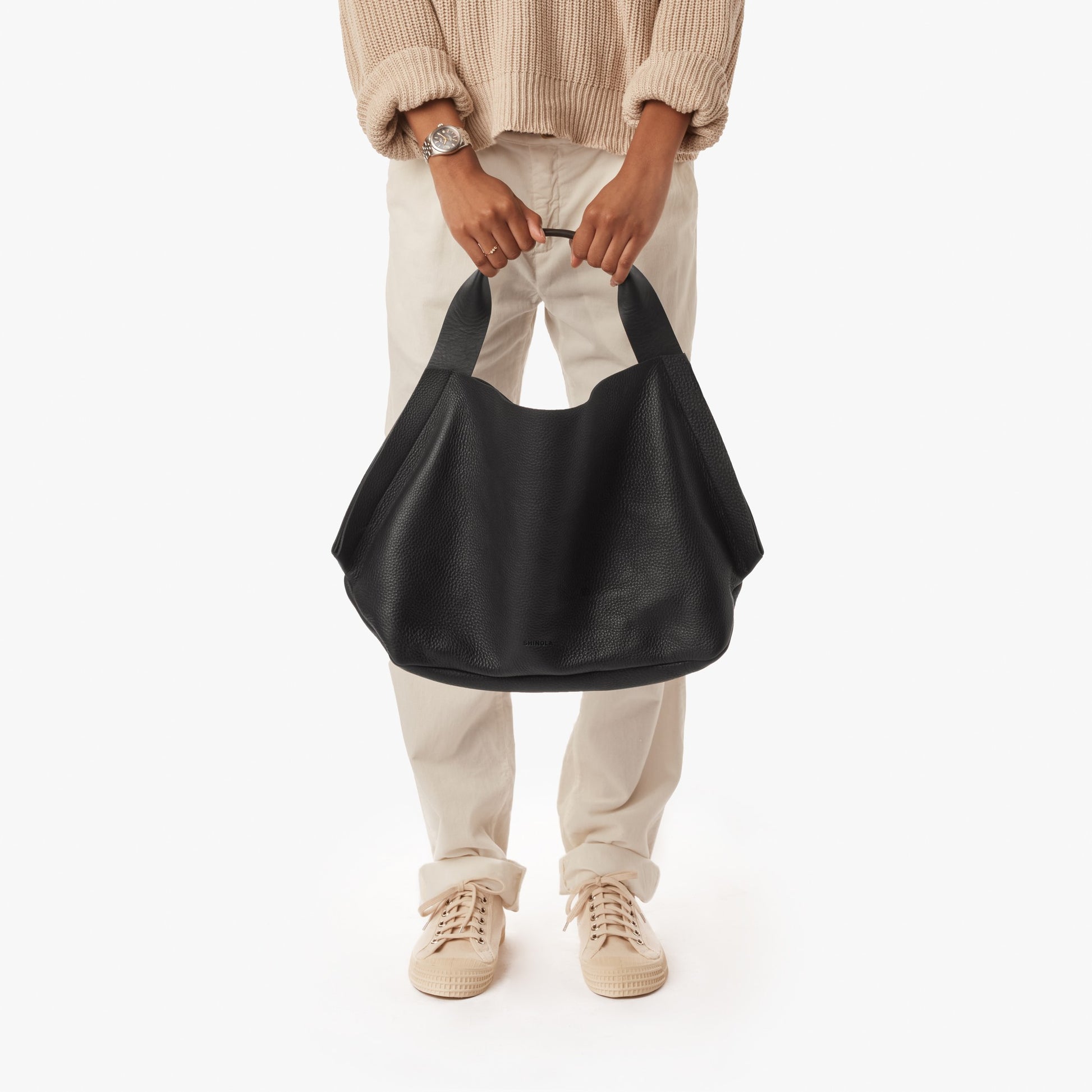 Derby Shoulder Bag - Black