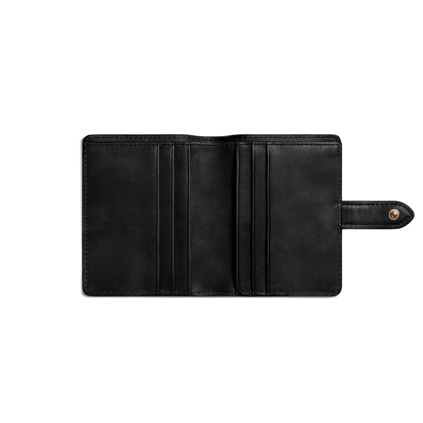 Small Snap Wallet - Black