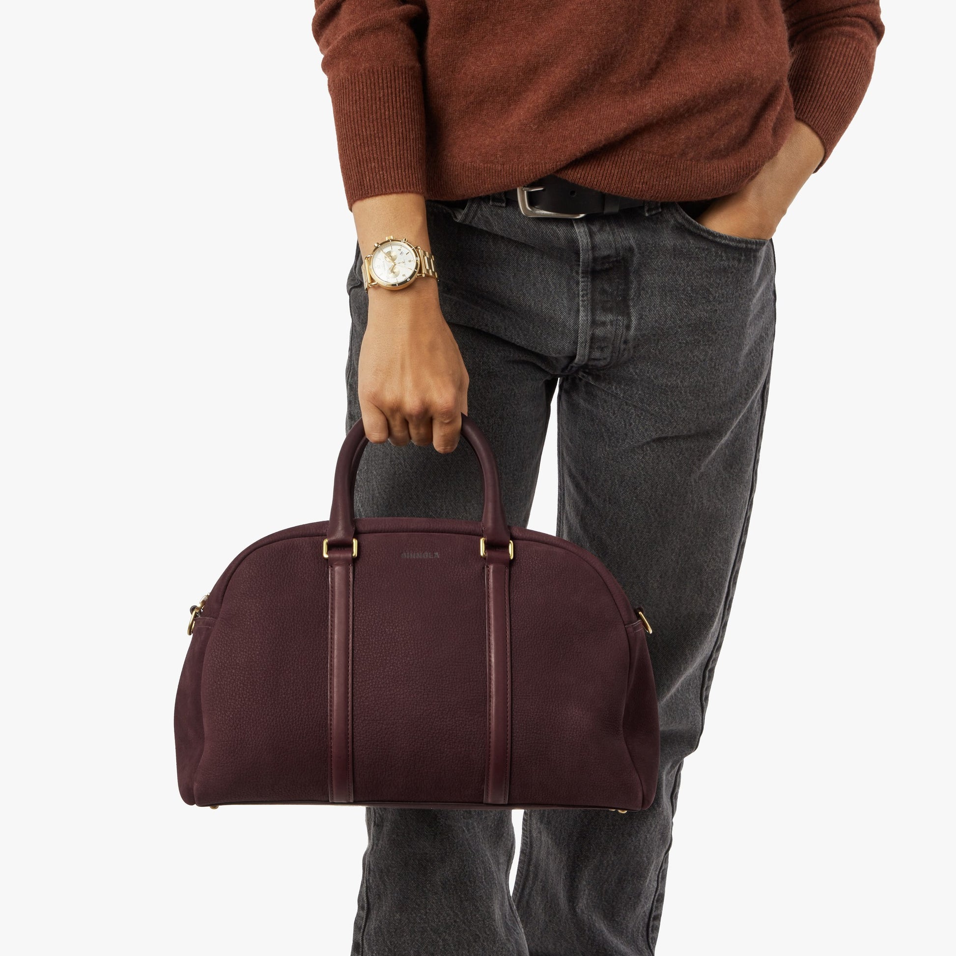 Runwell Satchel - Merlot