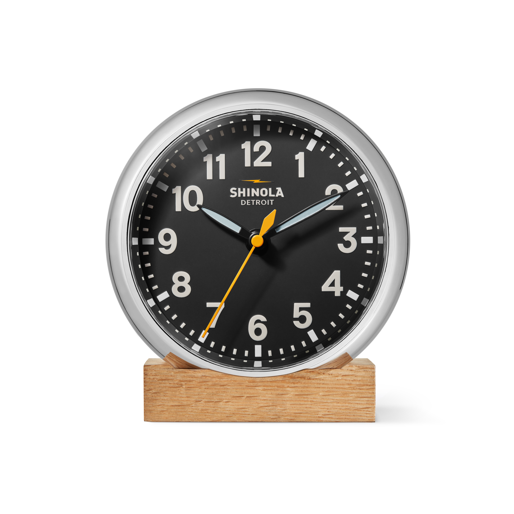 6" Runwell Clock - Black