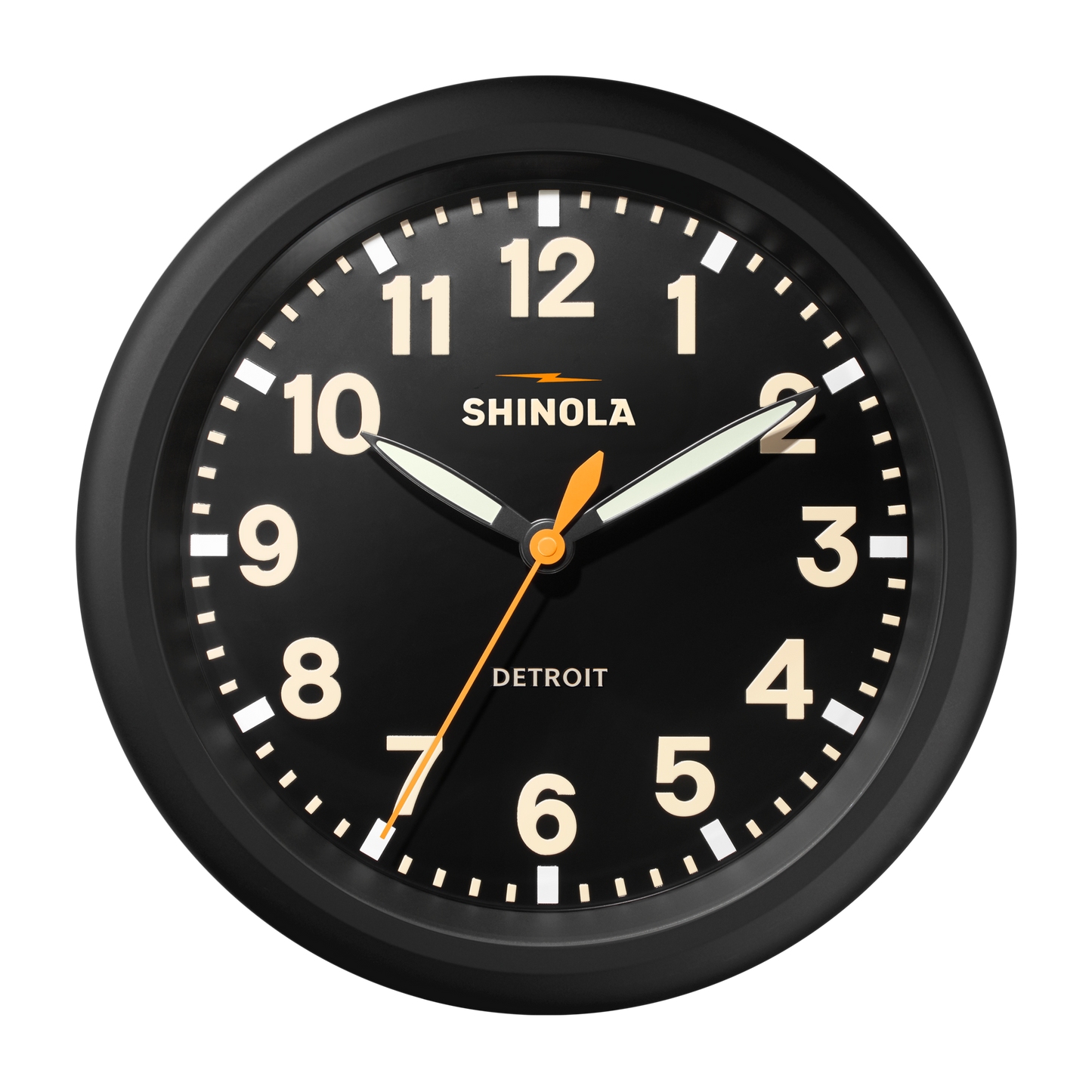 14" Runwell Clock - Black