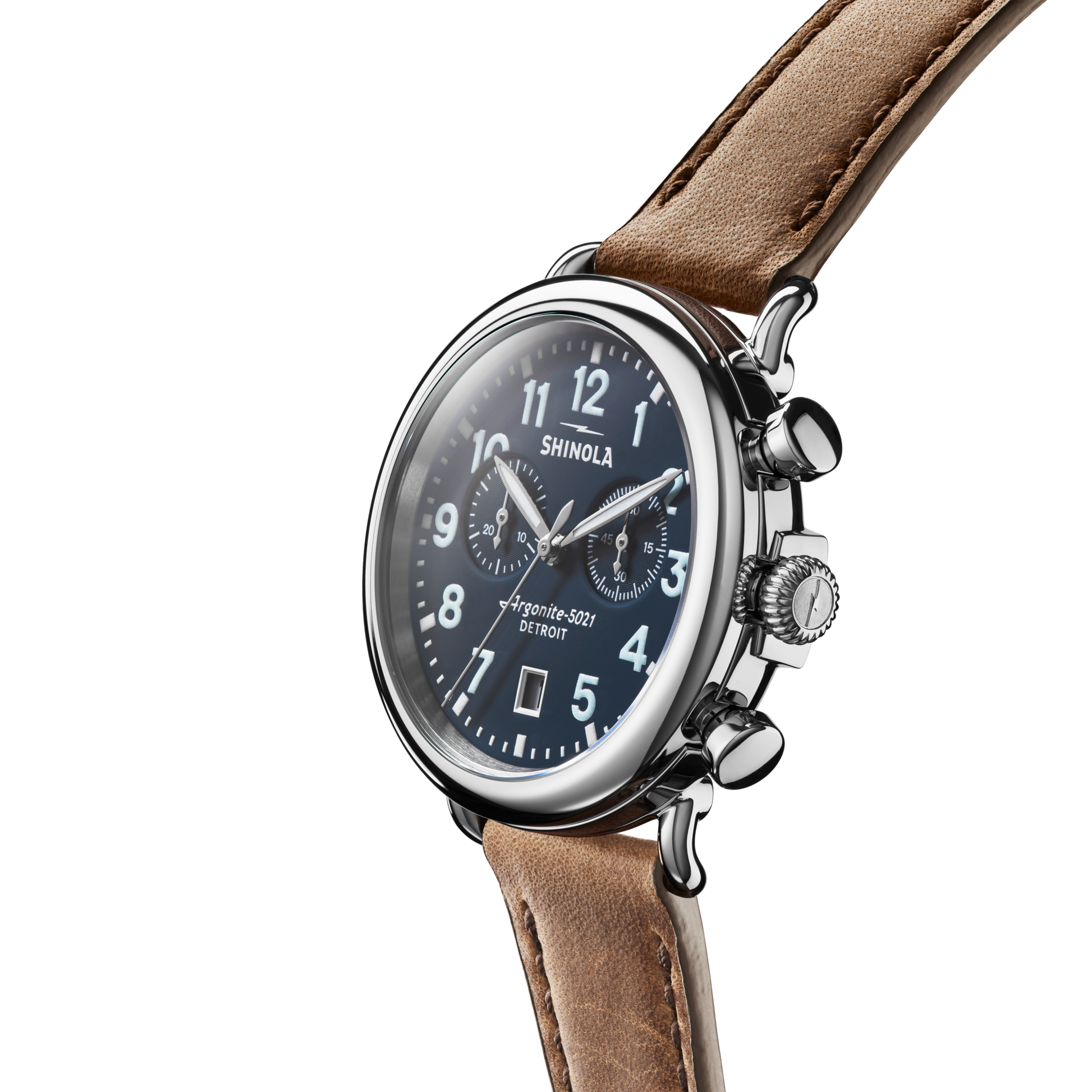 Runwell Chronograph Watch - Midnight Blue