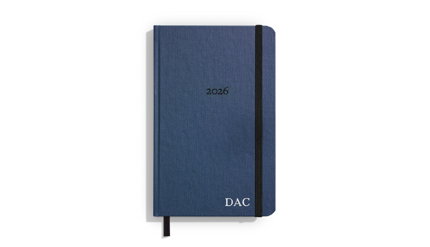 2026 12 Month Runwell Planner - Indigo