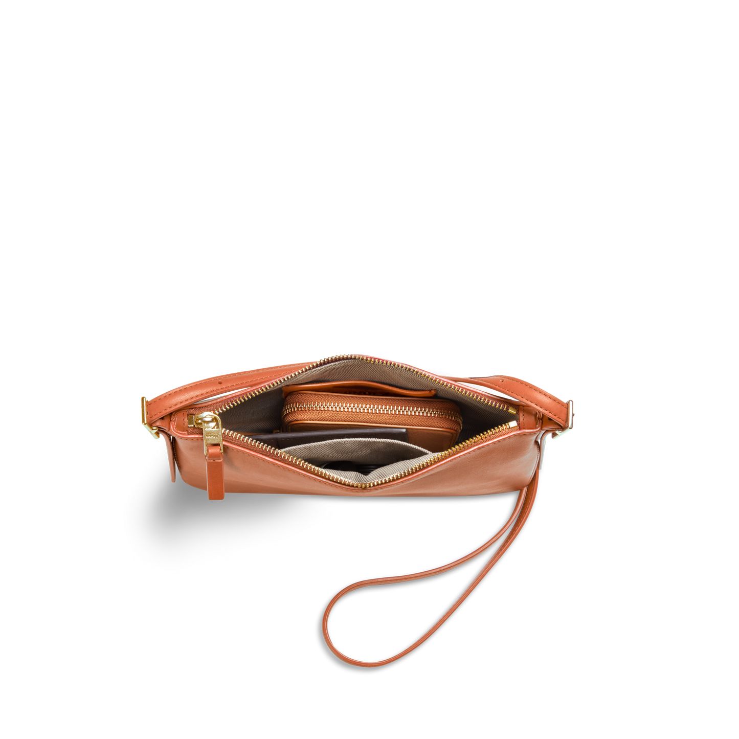 Small Bixby Crossbody - Rust