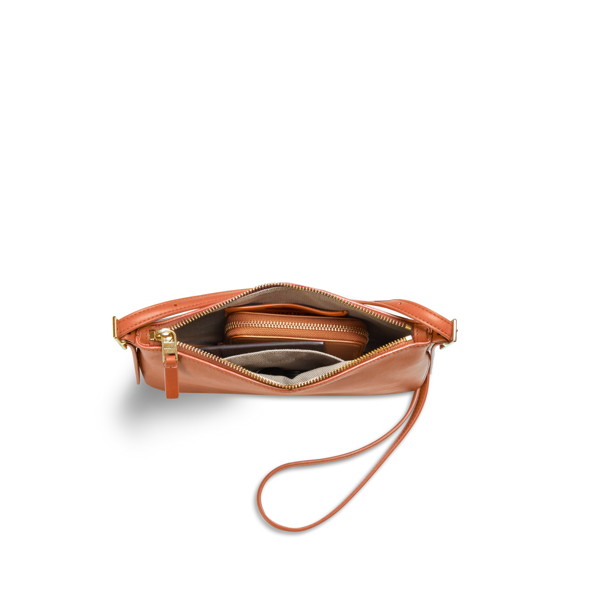 Small Bixby Crossbody - Rust