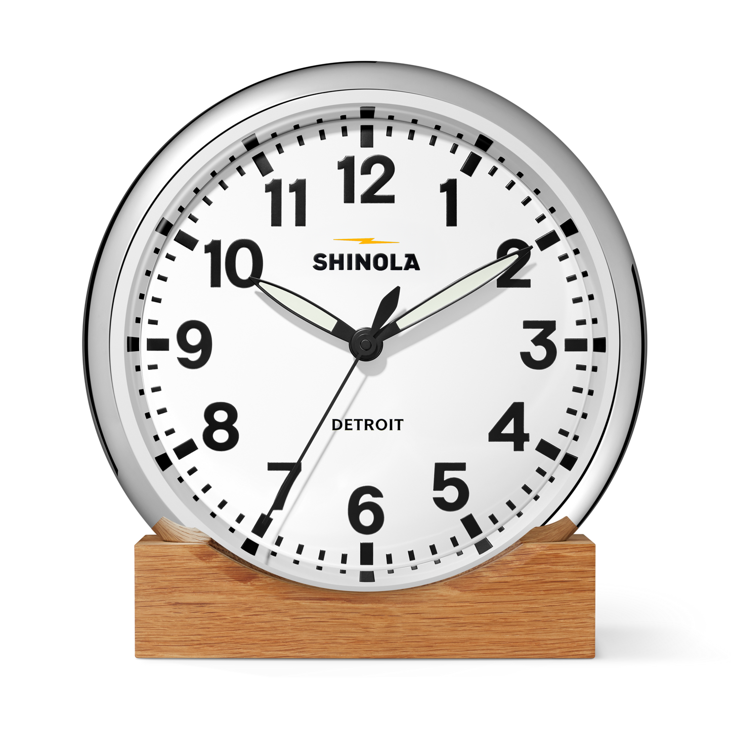 14" Runwell Clock - White