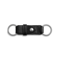 Leather Valet Key Fob - Black