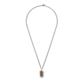 Large Petoskey Tag Necklace