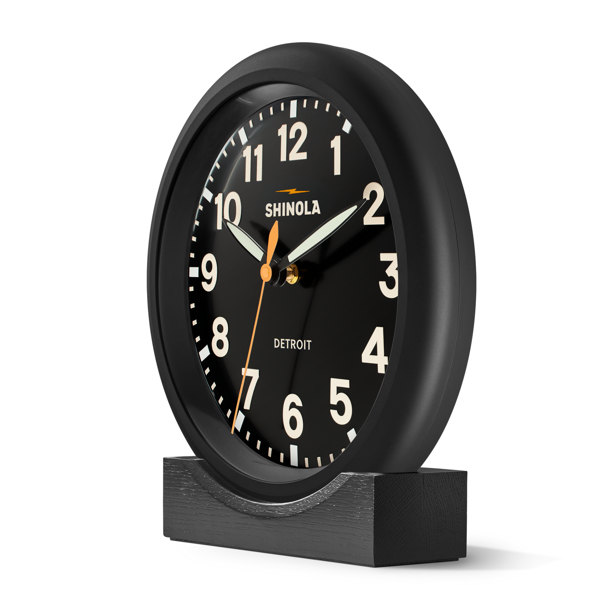 14" Runwell Clock - Black
